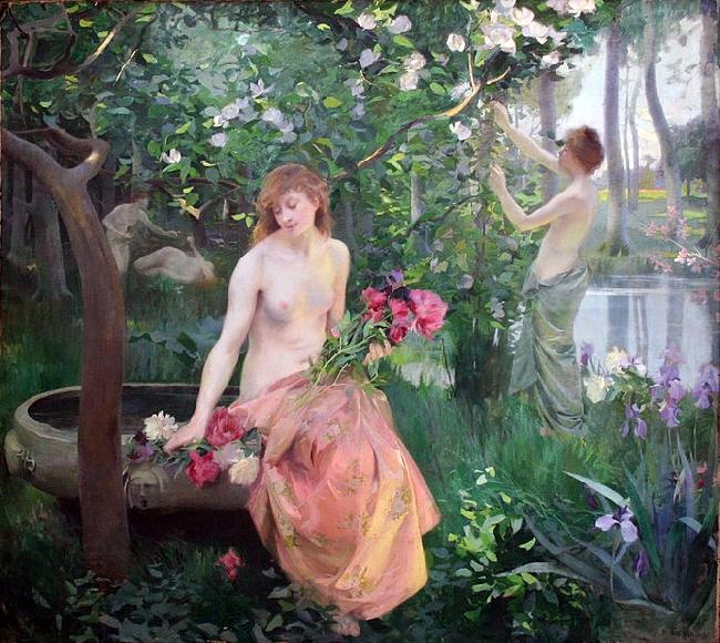 Menard, Emile-Rene Spring oil painting picture